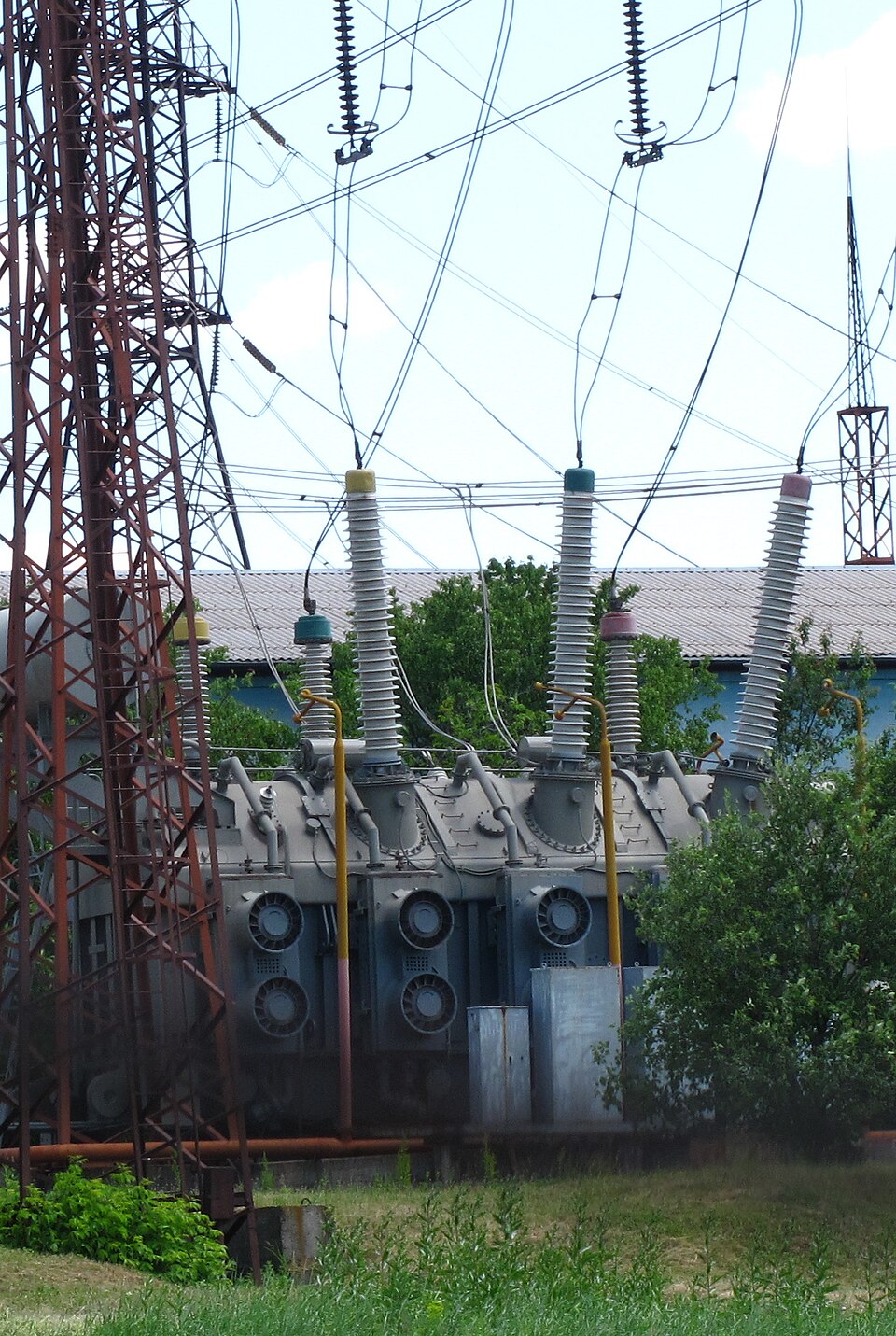 Высоковольтный силовой трансформатор